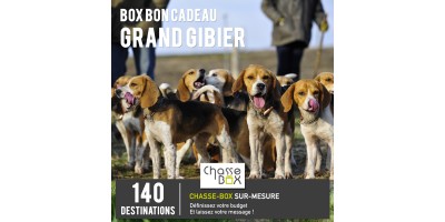 Box Bon Cadeau Grand Gibier